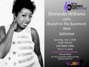 DeVonde Williams FLIER